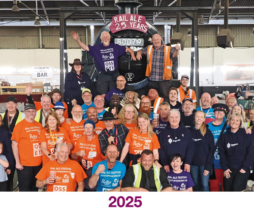 Rail Ale Festival Barrow Hill Roundhouse 2025